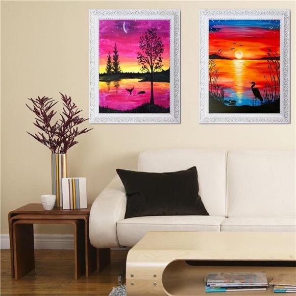 12 Pack Diamond Painting Kits for Adults 5D Diamond Art Kit Paint by Number - Picture 6 of 7